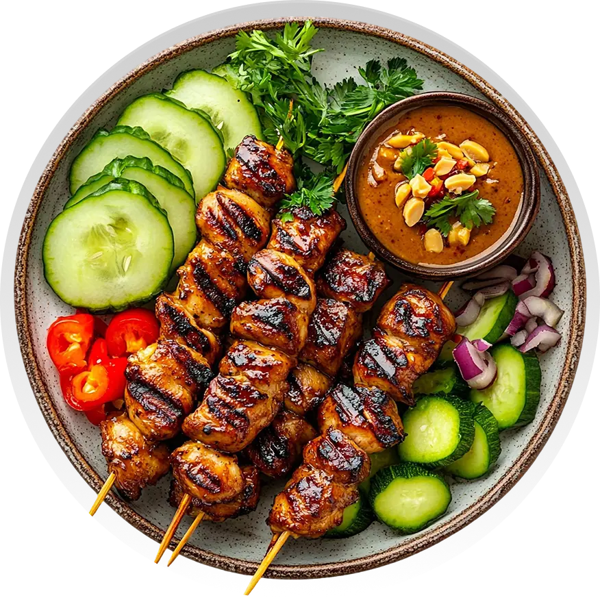 Grilled food dish 1